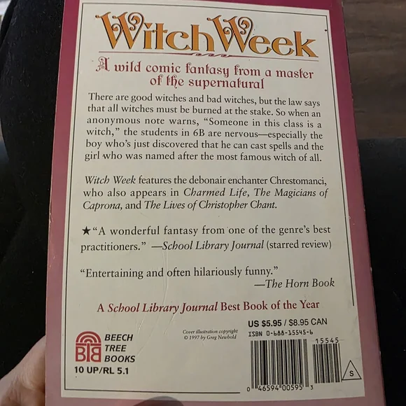 Witch Week by Diana Wynne Jones Book - Picture 4 of 5